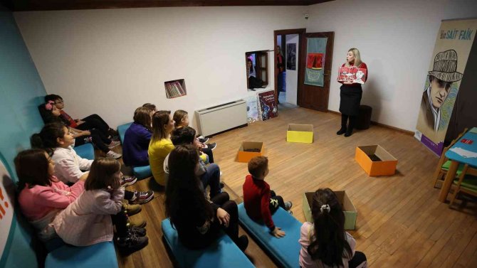 Nilüferli Çocuklar Ara Tatilde Sait Faik’le Buluşuyor