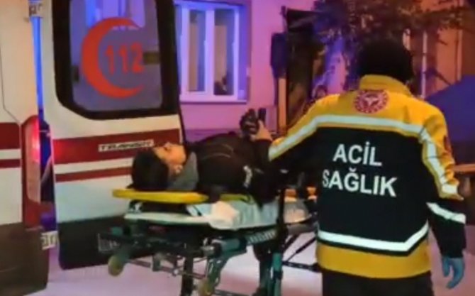 Sürücünün Çarptığı Bisikletliyi Bırakıp Kaçtığı Anlar Kamerada