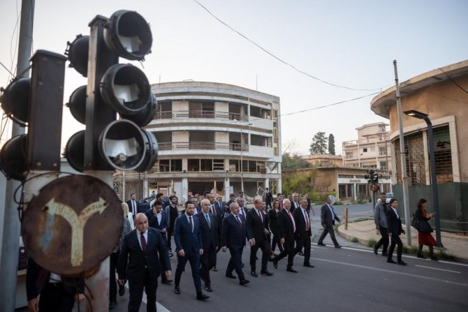 Tbmm Başkanı Şentop, Kapalı Maraş’ı Ziyaret Etti
