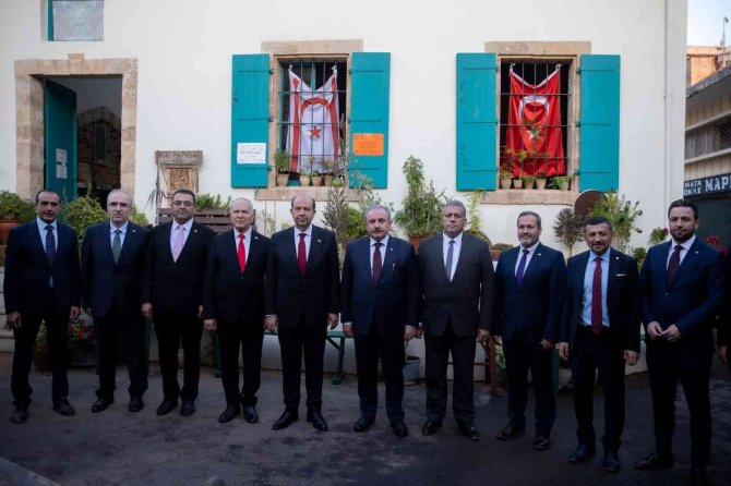 Tbmm Başkanı Şentop, Kapalı Maraş’ı Ziyaret Etti