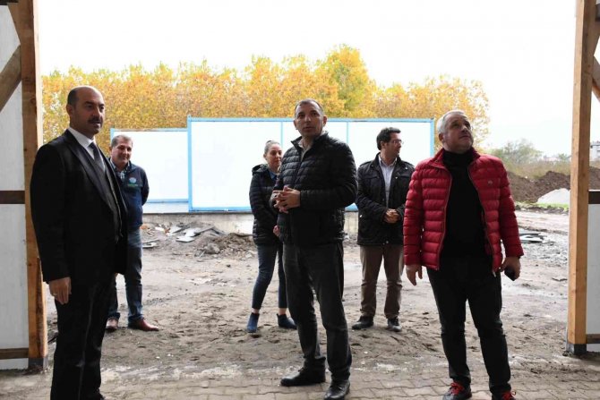 Terme Belediyesi Hem Üretecek Hem Öğretecek