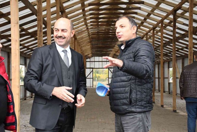 Terme Belediyesi Hem Üretecek Hem Öğretecek