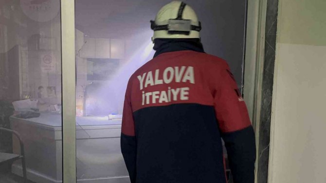 Yalova’da Kasap Dükkanda Yangın