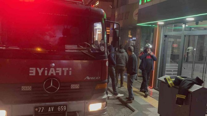 Yalova’da Kasap Dükkanda Yangın