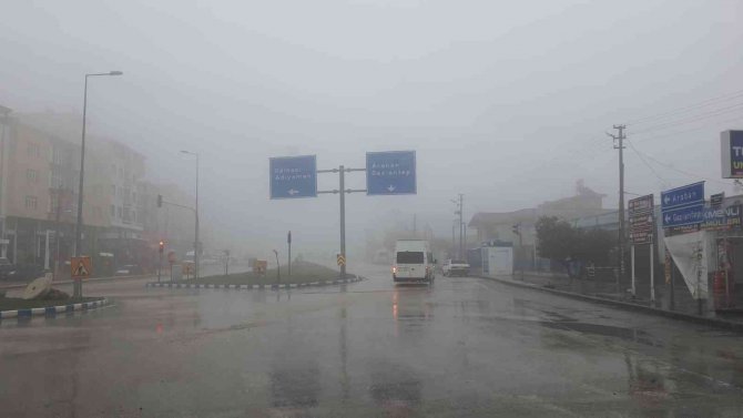 Besni’de Yoğun Sis