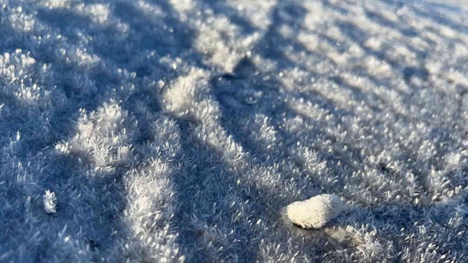 Ağrı’da Termometreler Eksi 2 Dereceyi Gösterdi