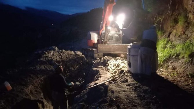 Doğal Güzellikleriyle Ünlü Oba Köyü Altyapısıyla Da Örnek Oluyor