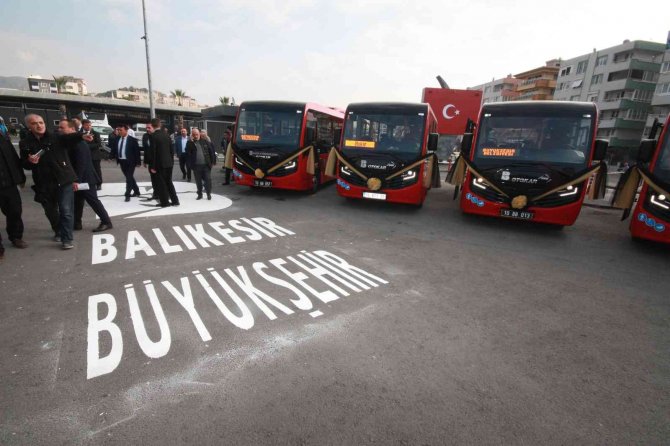 Edremit Körfez’inde Yerli Otobüsler Hizmet Verecek