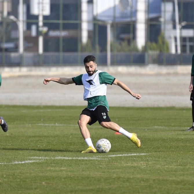 Bursaspor’dan Dikkat Çeken Antrenman