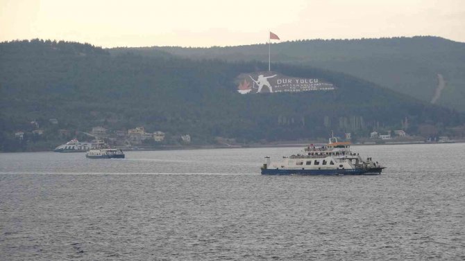 Gökçeada Ve Bozcaada’ya Yarınki Bazı Feribot Seferleri İptal Edildi