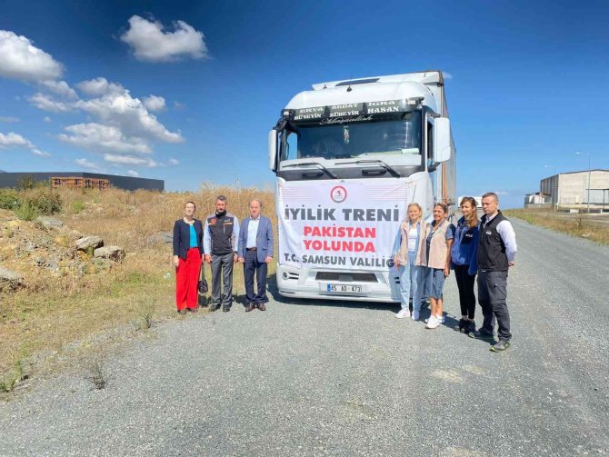 Samsun’dan Pakistan’a Yardım Eli