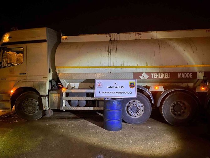 Hatay’da 8 Bin 500 Litre Kaçak Akaryakıt Ele Geçirildi