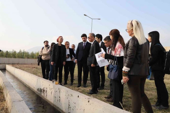 Japon Büyükelçisi Kırıkhan Atıksu Arıtma Tesisi’nde