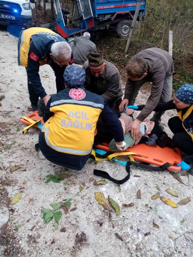 Ordu’da Patpat Kazası: 2 Yaralı