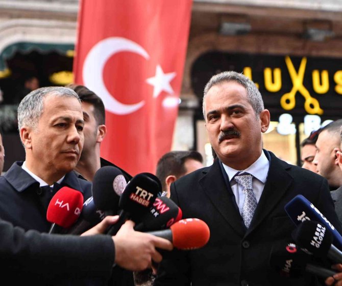 Milli Eğitim Bakanı Özer: “Bizleri Bu Terör Saldırıları Yıldırmayacak, Dimdik Ayakta Yolumuza Devam Edeceğiz”