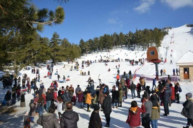 Muratdağı Termal Kayak Merkezi’ne Bantlı Taşıma Sistemi