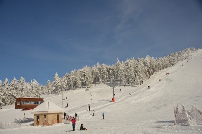 Muratdağı Termal Kayak Merkezi’ne Bantlı Taşıma Sistemi