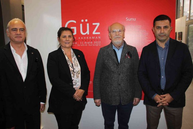 Ressam Kahraman’ın ’Güz’ Adlı Resim Sergisi Aydın’da Açıldı