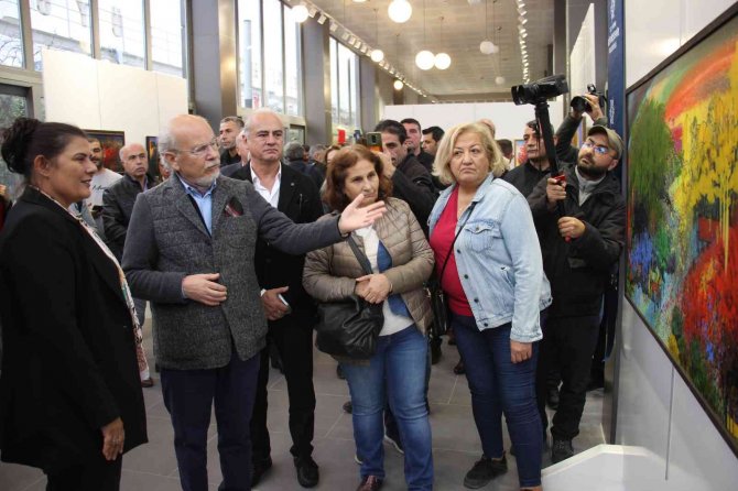 Ressam Kahraman’ın ’Güz’ Adlı Resim Sergisi Aydın’da Açıldı