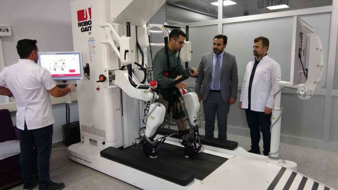 Van’da ‘Yürüme Robotu’ Hastaların Umudu Oldu