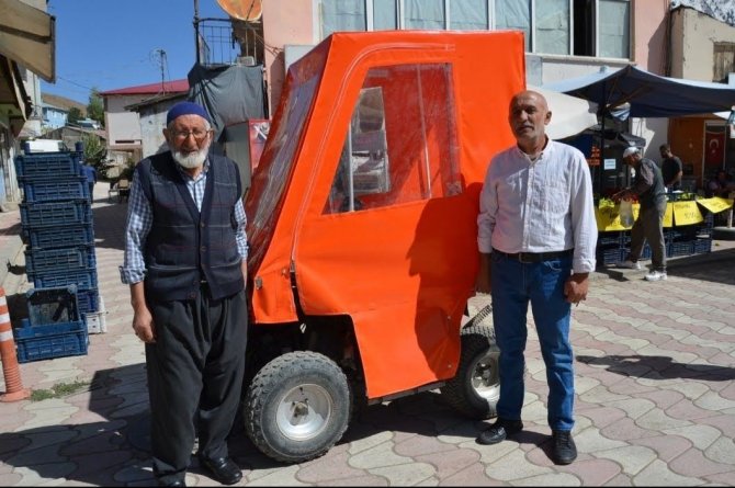 86 Yaşındaki Atv Tutkunu Turan Dede Motoruna Gözü Gibi Bakıyor