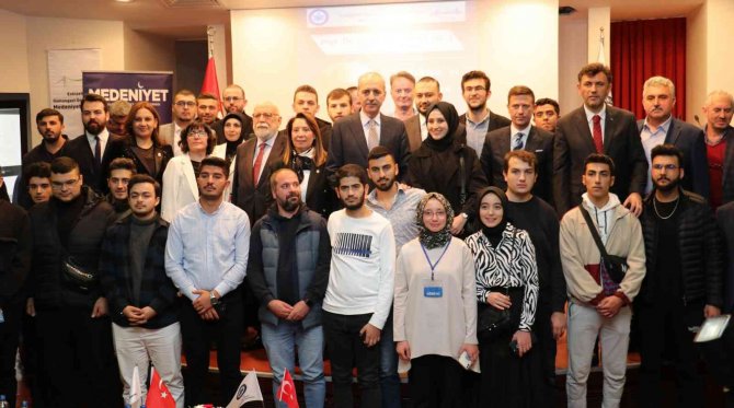 Ak Parti Genel Başkanvekili Prof. Dr. Numan Kurtulmuş Esogü Öğrencileri İle Buluştu