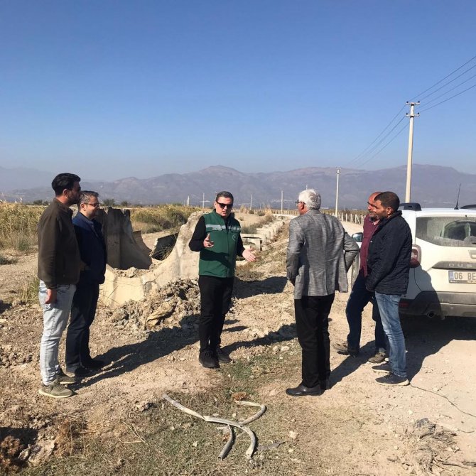 Aydın’da 22 Bin Dekar Araziye Can Suyu Olacak