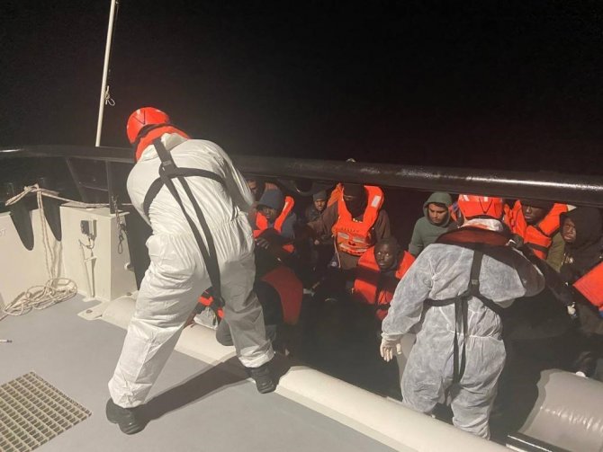 Aydın’da 75 Düzensiz Göçmen Kurtarıldı