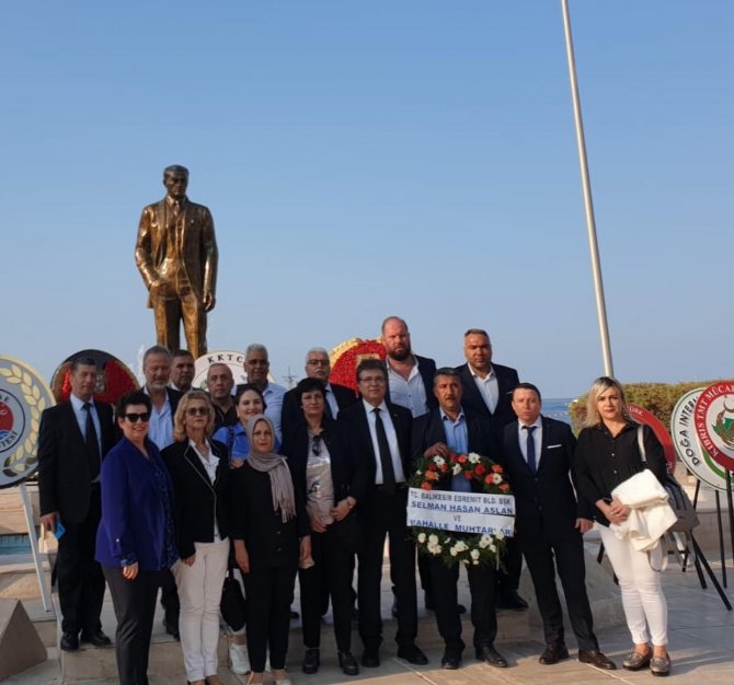 Edremitli Muhtarlar Kktc’nin Cumhuriyet Bayramı’na Katıldı