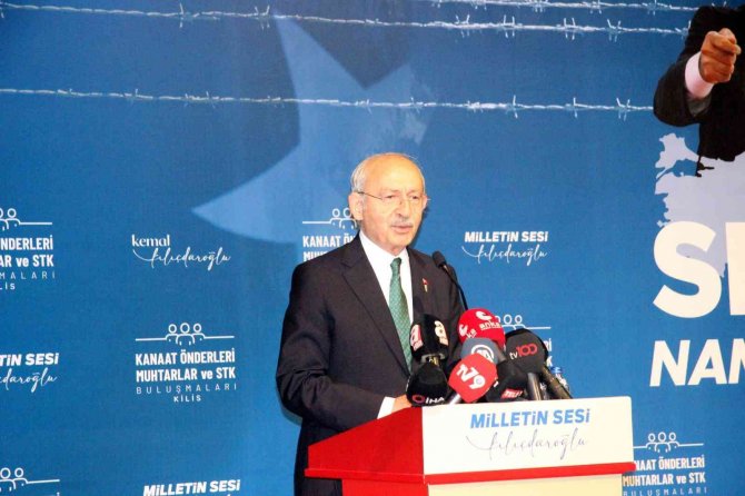 Kılıçdaroğlu, Stk Temsilcileri, Muhtarlar Ve Kanaat Önderleriyle Buluştu