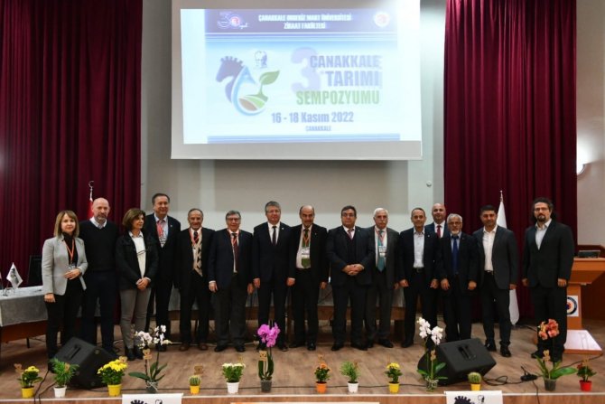 Iıı. Çanakkale Tarımı Sempozyumu Açılışı Gerçekleştirildi