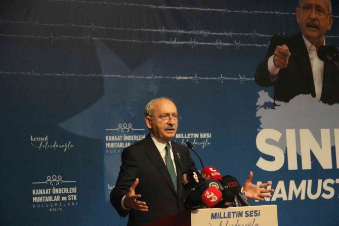 Kılıçdaroğlu, Stk Temsilcileri, Muhtarlar Ve Kanaat Önderleriyle Buluştu