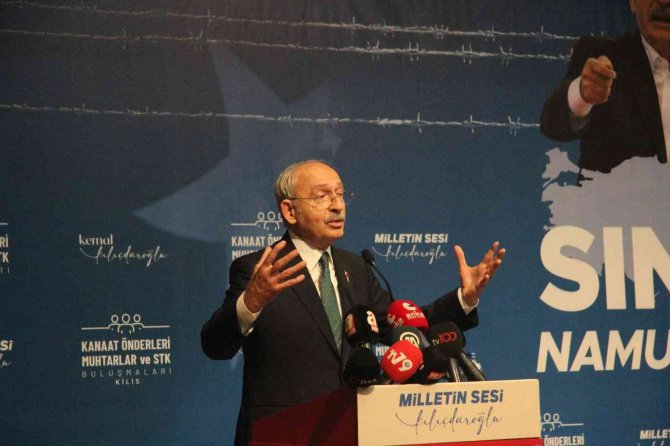 Kılıçdaroğlu, Stk Temsilcileri, Muhtarlar Ve Kanaat Önderleriyle Buluştu