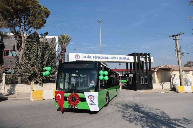 Büyükşehir Ulaşım Aş Filosuna 8 Yeni Otobüs