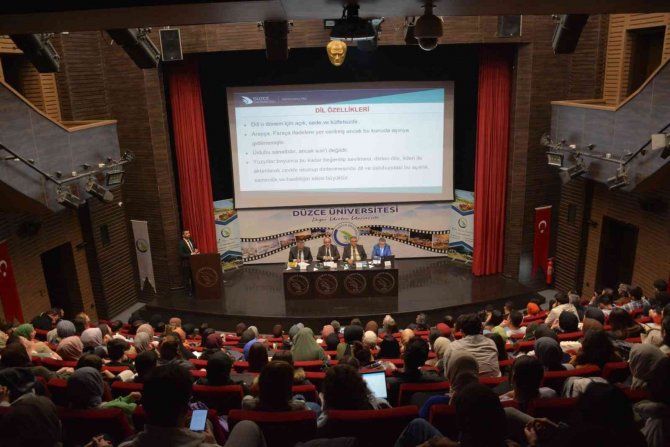 Süleyman Çelebi: Mevlid’i Anlamak Adlı Paneli Yapıldı