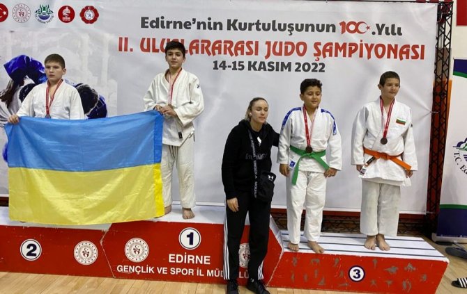 Yunusemreli Judocular Uluslararası Turnuvada Kürsüde