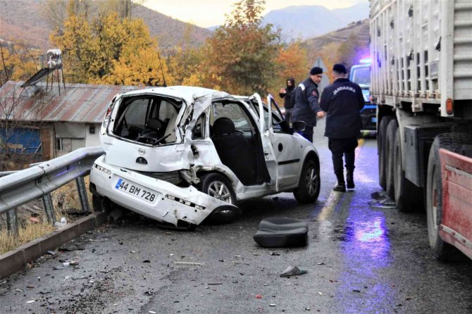 Elazığ’daki Kazada 1 Kişi Hayatını Kaybetti