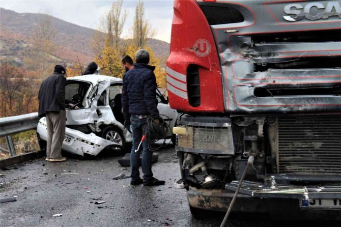 Elazığ’daki Kazada 1 Kişi Hayatını Kaybetti
