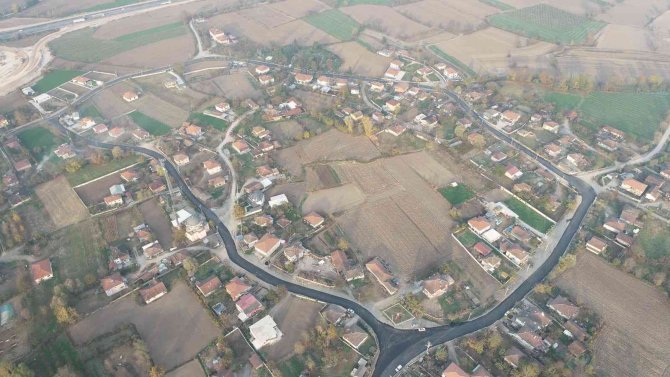 Kamışlı Mahallesi’nde Yollar Baştan Sona Yenilendi