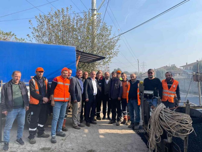 Kamışlı Mahallesi’nde Yollar Baştan Sona Yenilendi