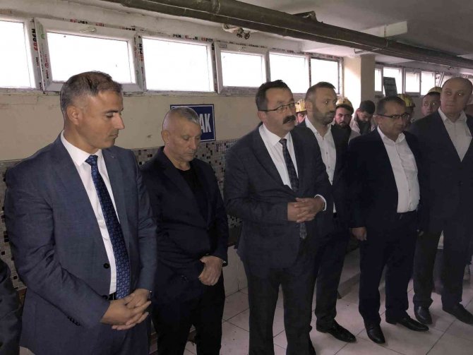 Gmi̇s Heyeti Amasra’da Madencilerle Buluştu