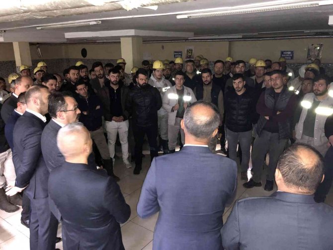 Gmi̇s Heyeti Amasra’da Madencilerle Buluştu