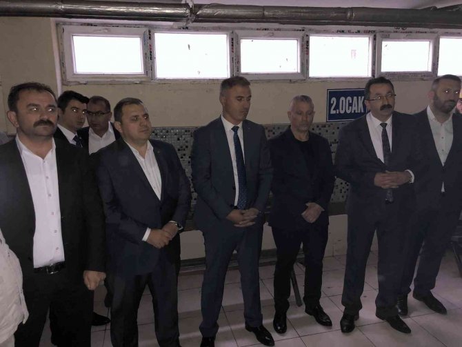 Gmi̇s Heyeti Amasra’da Madencilerle Buluştu