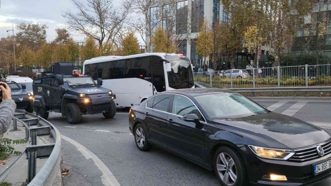 İ̇stanbul’daki Saldırının Failleri Adliyeye Sevk Edildi