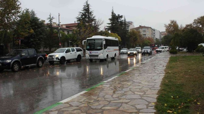Kırklareli’nde Sağanak Yağış