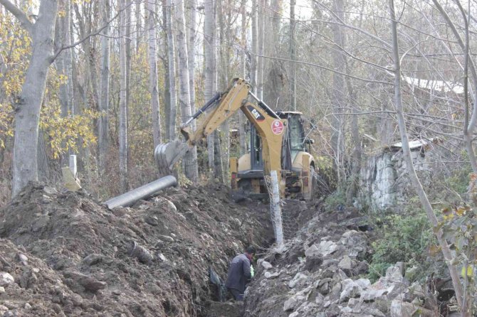 Kütahya’nın Civli Mahallesi’ne Yağmur Suyu Terfi Hattı
