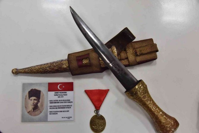 Milli Mücadelede Kullanılan Kama Ve İstiklal Madalyası Müzeye Bağışlandı