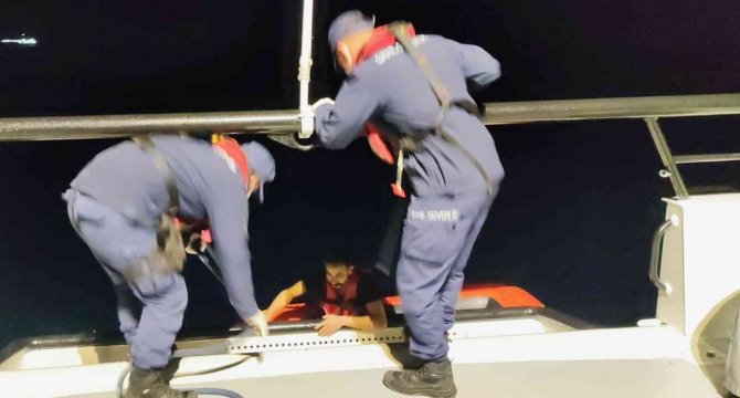 Dalaman’da 63 Düzensiz Göçmen Kurtarıldı