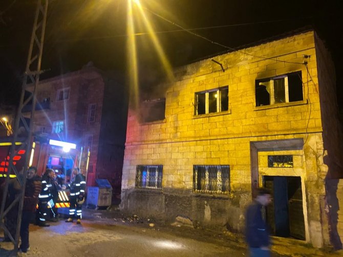Nevşehir’de Ev Yangını
