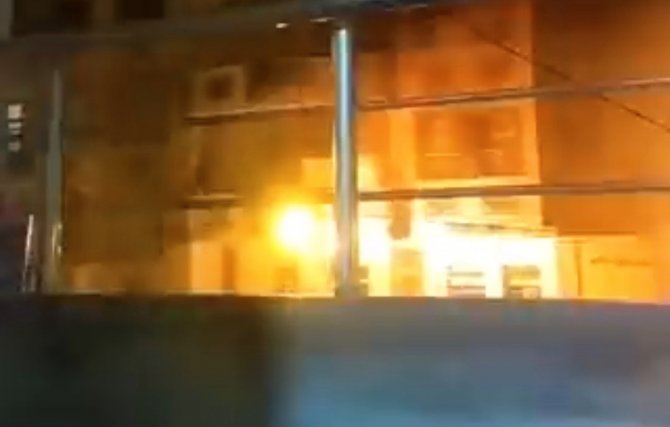 Şanlıurfa’da Trafodaki Patlama Kamerada